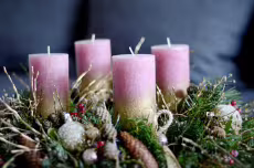 Vánoční dílna - Adventní věnec nebo závěsná dekorace