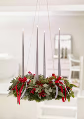 Vánoční dílna - Adventní věnec nebo závěsná dekorace