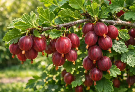 Angrešt Červený - Hinnonmaki red