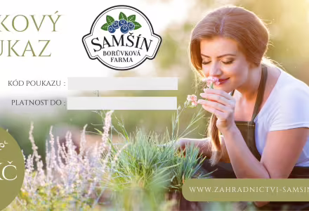 Dárkový poukaz na 1000 Kč